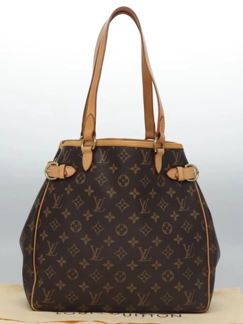 LOUIS VUITTON Monogram Batignolles Vertical Tote Bag M51153 LV Auth 108298A